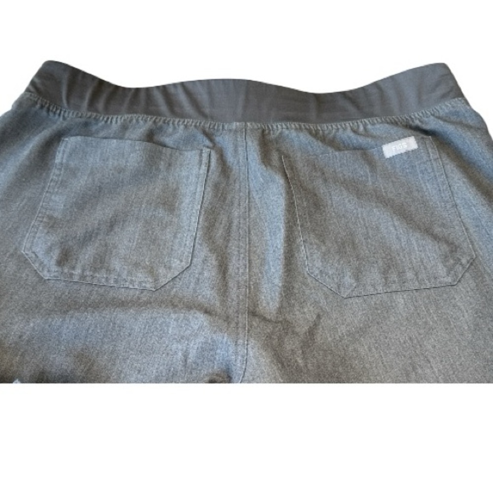 Figs Graphite Livingston Basic Scrub Pants Size L - image 3
